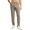 imageG Gradual Mens Stretch Golf Pants with 6 Pockets Slim Fit Dress Pants for Men Travel Casual WorkDusty Grey