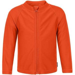 imageBoys Toddler Rash Guard Long Sleeve UPF 50 Sun Protection Lightweight Swim Shirt for Baby KidsOrange