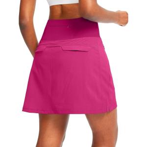 imageG Gradual Golf Skorts Skirts for Women with 5 Pockets Womens High Waisted Lightweight Athletic Skirt for Tennis RunningRosy
