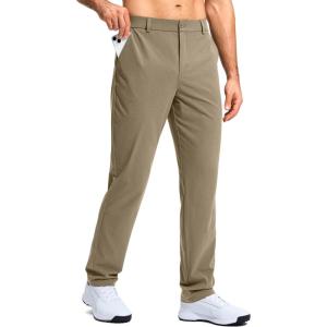 imageG Gradual Mens Golf Pants Stretch Dress Casual Pants 30quot32quot34quot Lightweight Work Travel Slacks for Men with 4 PocketsCarbon Dust