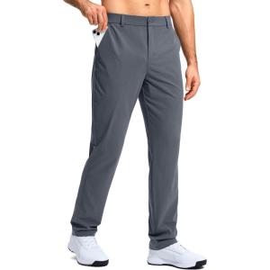 imageG Gradual Mens Golf Pants Stretch Dress Casual Pants 30quot32quot34quot Lightweight Work Travel Slacks for Men with 4 PocketsDusty Blue