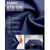 imageG GRADUAL Bermuda Shorts for Women with Pockets 10quot Knee Length Womens High Waisted Long Shorts for Walking Athletic WorkoutDark Blue