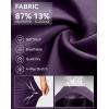 imageG GRADUAL Bermuda Shorts for Women with Pockets 10quot Knee Length Womens High Waisted Long Shorts for Walking Athletic WorkoutPurple