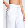 imageG GRADUAL Bermuda Shorts for Women with Pockets 10quot Knee Length Womens High Waisted Long Shorts for Walking Athletic WorkoutWhite