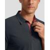 imageG Gradual Golf Shirts Short Sleeve Quick Dry Performance Moisture Wicking Collared Heather Polo Casual Athletic BusinessAdark Grey