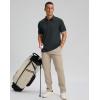 imageG Gradual Golf Shirts Short Sleeve Quick Dry Performance Moisture Wicking Collared Heather Polo Casual Athletic BusinessAdark Grey
