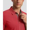 imageG Gradual Golf Shirts Short Sleeve Quick Dry Performance Moisture Wicking Collared Heather Polo Casual Athletic BusinessAdark Red