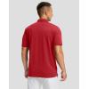 imageG Gradual Golf Shirts Short Sleeve Quick Dry Performance Moisture Wicking Collared Heather Polo Casual Athletic BusinessAdark Red