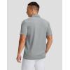 imageG Gradual Golf Shirts Short Sleeve Quick Dry Performance Moisture Wicking Collared Heather Polo Casual Athletic BusinessAgrey