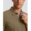 imageG Gradual Golf Shirts Short Sleeve Quick Dry Performance Moisture Wicking Collared Heather Polo Casual Athletic BusinessAkhaki