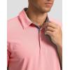 imageG Gradual Golf Shirts Short Sleeve Quick Dry Performance Moisture Wicking Collared Heather Polo Casual Athletic BusinessApink