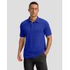 imageG Gradual Golf Shirts Short Sleeve Quick Dry Performance Moisture Wicking Collared Heather Polo Casual Athletic BusinessAroyal Blue