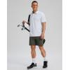 imageG Gradual Golf Shirts Short Sleeve Quick Dry Performance Moisture Wicking Collared Heather Polo Casual Athletic BusinessAwhite