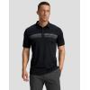 imageG Gradual Golf Shirts Short Sleeve Quick Dry Performance Moisture Wicking Collared Heather Polo Casual Athletic BusinessBblack Parallelogram