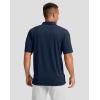 imageG Gradual Golf Shirts Short Sleeve Quick Dry Performance Moisture Wicking Collared Heather Polo Casual Athletic BusinessBnavy Coloured Lines