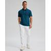imageG Gradual Golf Shirts Short Sleeve Quick Dry Performance Moisture Wicking Collared Heather Polo Casual Athletic BusinessBreflecting Pond Flag