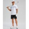 imageG Gradual Golf Shirts Short Sleeve Quick Dry Performance Moisture Wicking Collared Heather Polo Casual Athletic BusinessBwhite Leaves