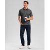 imageG Gradual Golf Shirts Short Sleeve Quick Dry Performance Moisture Wicking Collared Heather Polo Casual Athletic BusinessDark Grey
