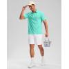 imageG Gradual Golf Shirts Short Sleeve Quick Dry Performance Moisture Wicking Collared Heather Polo Casual Athletic BusinessEmerald Green