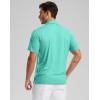 imageG Gradual Golf Shirts Short Sleeve Quick Dry Performance Moisture Wicking Collared Heather Polo Casual Athletic BusinessEmerald Green