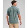 imageG Gradual Golf Shirts Short Sleeve Quick Dry Performance Moisture Wicking Collared Heather Polo Casual Athletic BusinessGrey Sage