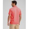 imageG Gradual Golf Shirts Short Sleeve Quick Dry Performance Moisture Wicking Collared Heather Polo Casual Athletic BusinessRed