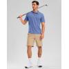 imageG Gradual Golf Shirts Short Sleeve Quick Dry Performance Moisture Wicking Collared Heather Polo Casual Athletic BusinessRoyal Blue