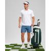 imageG Gradual Golf Shirts Short Sleeve Quick Dry Performance Moisture Wicking Collared Heather Polo Casual Athletic BusinessWhite