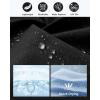 imageG Gradual Mens 11quot Board Shorts with 3 Zipper Pockets Long Swim Trunks Quick Dry Bathing Suit Swimwear Beach Shorts No LinerBlack