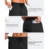 imageG Gradual Mens 11quot Board Shorts with 3 Zipper Pockets Long Swim Trunks Quick Dry Bathing Suit Swimwear Beach Shorts No LinerBlack