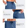 imageG Gradual Mens 11quot Board Shorts with 3 Zipper Pockets Long Swim Trunks Quick Dry Bathing Suit Swimwear Beach Shorts No LinerBlue