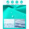 imageG Gradual Mens 11quot Board Shorts with 3 Zipper Pockets Long Swim Trunks Quick Dry Bathing Suit Swimwear Beach Shorts No LinerCyan