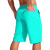 imageG Gradual Mens 11quot Board Shorts with 3 Zipper Pockets Long Swim Trunks Quick Dry Bathing Suit Swimwear Beach Shorts No LinerCyan