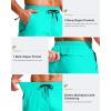 imageG Gradual Mens 11quot Board Shorts with 3 Zipper Pockets Long Swim Trunks Quick Dry Bathing Suit Swimwear Beach Shorts No LinerCyan