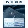 imageG Gradual Mens 11quot Board Shorts with 3 Zipper Pockets Long Swim Trunks Quick Dry Bathing Suit Swimwear Beach Shorts No LinerDark Blue