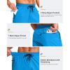 imageG Gradual Mens 11quot Board Shorts with 3 Zipper Pockets Long Swim Trunks Quick Dry Bathing Suit Swimwear Beach Shorts No LinerLake Blue