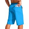 imageG Gradual Mens 11quot Board Shorts with 3 Zipper Pockets Long Swim Trunks Quick Dry Bathing Suit Swimwear Beach Shorts No LinerLake Blue