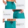imageG Gradual Mens 11quot Board Shorts with 3 Zipper Pockets Long Swim Trunks Quick Dry Bathing Suit Swimwear Beach Shorts No LinerLake Green