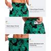 imageG Gradual Mens 11quot Board Shorts with 3 Zipper Pockets Long Swim Trunks Quick Dry Bathing Suit Swimwear Beach Shorts No LinerLeaf