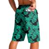 imageG Gradual Mens 11quot Board Shorts with 3 Zipper Pockets Long Swim Trunks Quick Dry Bathing Suit Swimwear Beach Shorts No LinerLeaf