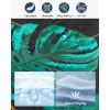 imageG Gradual Mens 11quot Board Shorts with 3 Zipper Pockets Long Swim Trunks Quick Dry Bathing Suit Swimwear Beach Shorts No LinerLeaf