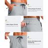 imageG Gradual Mens 11quot Board Shorts with 3 Zipper Pockets Long Swim Trunks Quick Dry Bathing Suit Swimwear Beach Shorts No LinerLight Grey