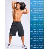 imageG Gradual Mens 11quot Long Basketball Shorts with Zipper Pockets Mesh Quick Dry Lightweight Gym Athletic Shorts for MenDark Grey
