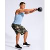 imageG Gradual Mens 11quot Long Basketball Shorts with Zipper Pockets Mesh Quick Dry Lightweight Gym Athletic Shorts for MenGreen Camo