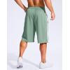 imageG Gradual Mens 11quot Long Basketball Shorts with Zipper Pockets Mesh Quick Dry Lightweight Gym Athletic Shorts for MenLodenfrost