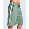 imageG Gradual Mens 11quot Long Basketball Shorts with Zipper Pockets Mesh Quick Dry Lightweight Gym Athletic Shorts for MenLodenfrost