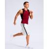 imageG Gradual Mens 11quot Long Basketball Shorts with Zipper Pockets Mesh Quick Dry Lightweight Gym Athletic Shorts for MenWhite