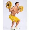 imageG Gradual Mens 11quot Long Basketball Shorts with Zipper Pockets Mesh Quick Dry Lightweight Gym Athletic Shorts for MenYellow