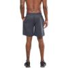 imageG Gradual Mens 2 Pack 7quot Workout Running Shorts Quick Dry Lightweight Gym Shorts with Zip PocketsBlackDark Grey