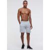 imageG Gradual Mens 2 Pack 7quot Workout Running Shorts Quick Dry Lightweight Gym Shorts with Zip PocketsBlackGray